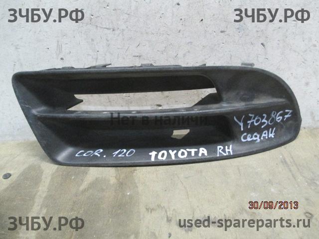 Toyota Corolla (E12) Заглушка в бампер