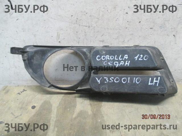 Toyota Corolla (E12) Заглушка в бампер