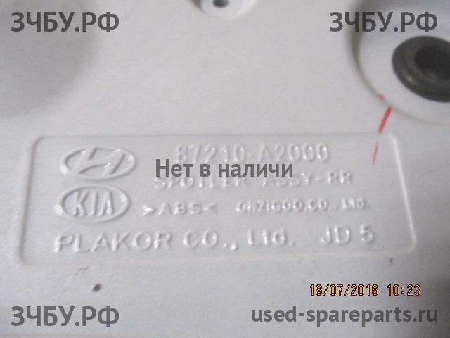 KIA Ceed 2 Спойлер крышки багажника