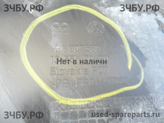 Volkswagen Touareg 2 Юбка заднего бампера