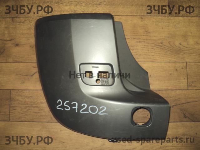 Renault Scenic 2 Накладка заднего бампера