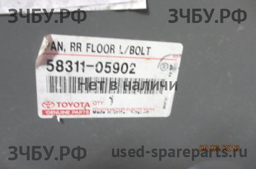 Toyota Avensis 2 Пол багажника