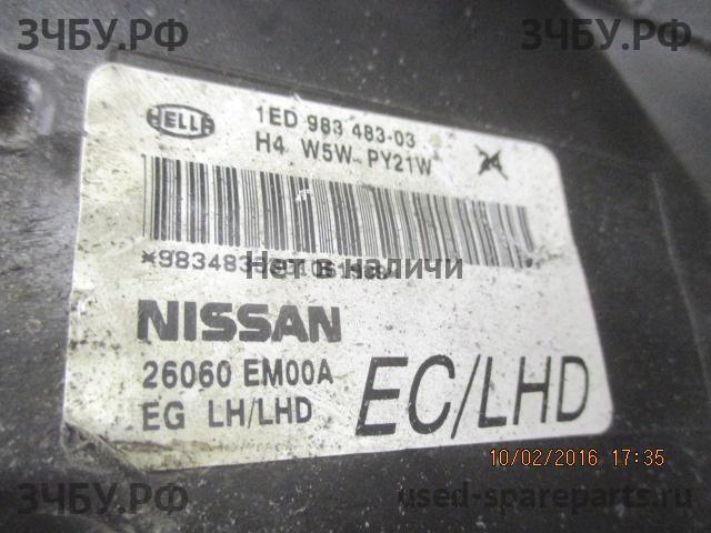Nissan Tiida 1 Фара левая