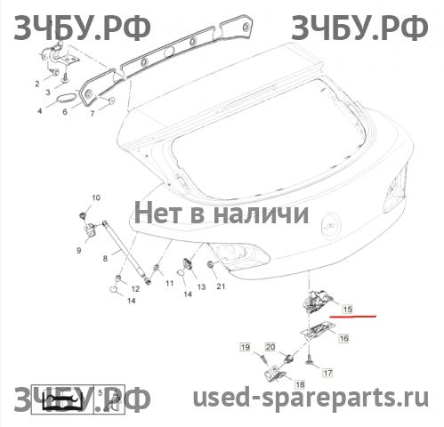 Opel Astra J Замок двери