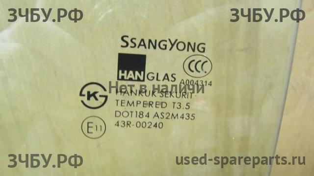 SsangYong Kyron Стекло двери задней левой