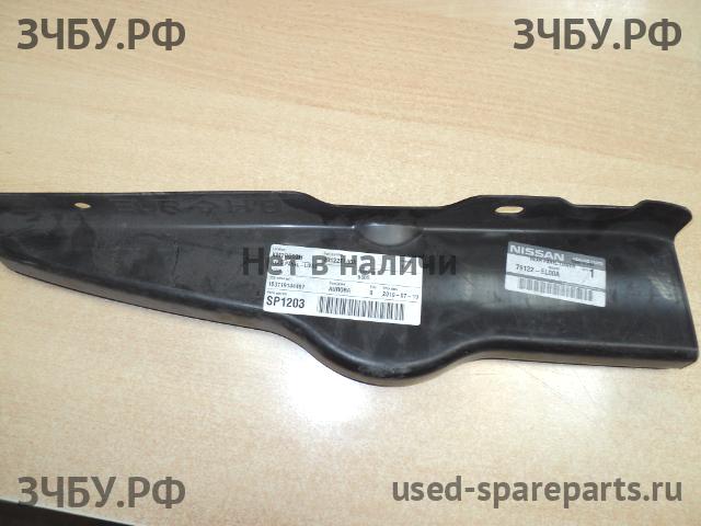 Nissan Tiida 1 Кронштейн бампера задний