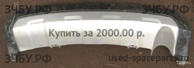 Suzuki SX4 (1) Накладка заднего бампера
