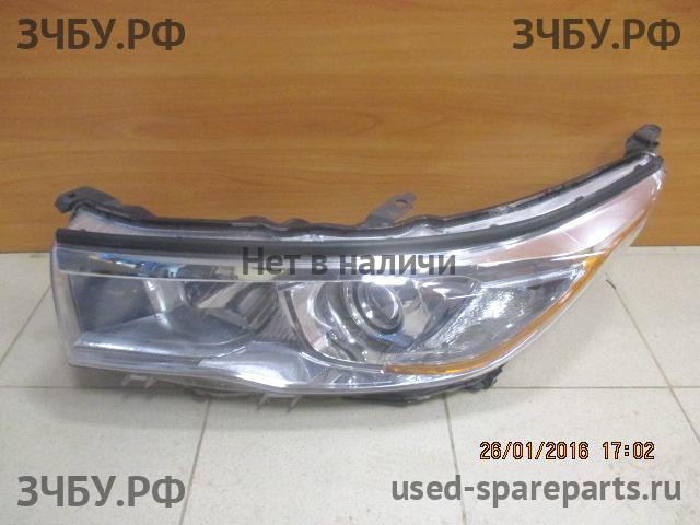 Toyota Highlander 3 Фара левая