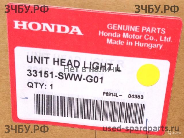 Honda CR-V 3 Фара левая