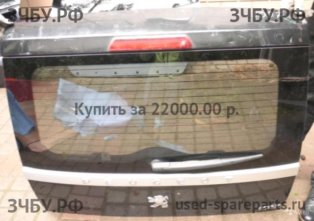 Peugeot 1007 Дверь багажника со стеклом