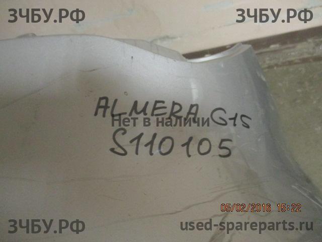 Nissan Almera G15 Бампер задний