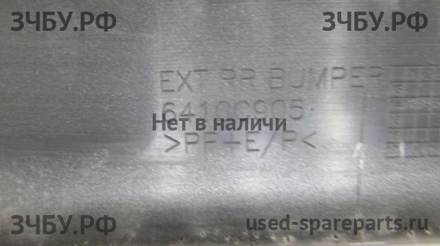 Mitsubishi Outlander 3 Накладка заднего бампера