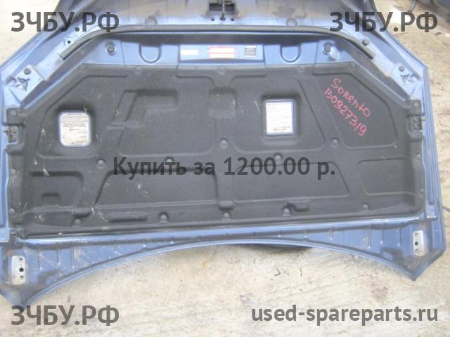 KIA Sorento 1 Шумоизоляция капота