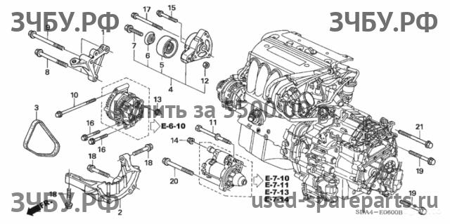 Honda Accord 7 Ролик натяжения ремня