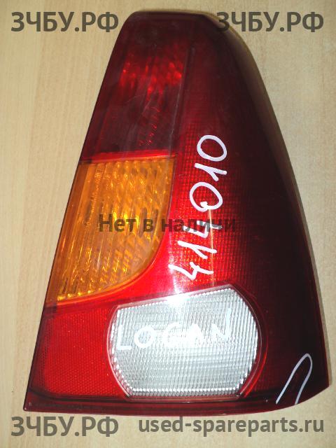 Renault Logan 1 Фонарь правый