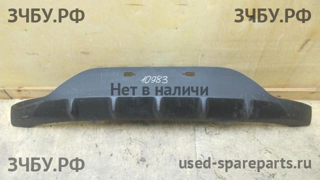 KIA Rio 3 Юбка заднего бампера