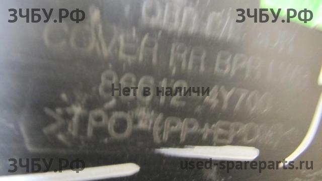 KIA Rio 3 Юбка заднего бампера
