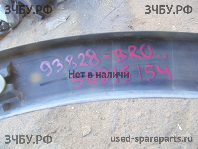 Nissan Qashqai (J10) Накладка крыла заднего правого