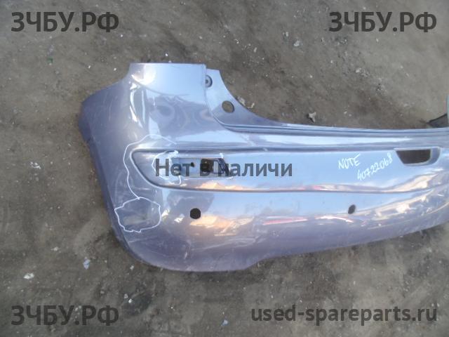 Nissan Note 1 (E11) Бампер задний