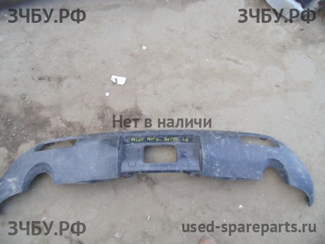 Honda Pilot (2) Юбка заднего бампера