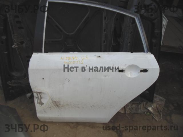 Nissan Almera G15 Дверь задняя левая