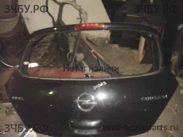 Opel Corsa D Дверь багажника