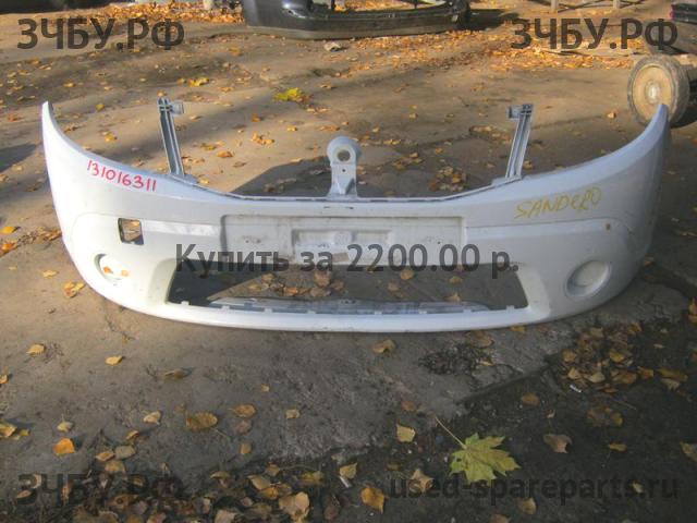 Renault Sandero 1 Бампер передний
