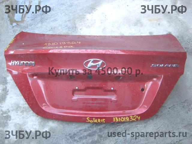 Hyundai Solaris 1 Крышка багажника