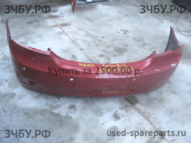 Hyundai Solaris 1 Бампер задний