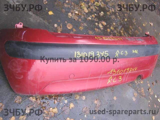 Citroen C3 (1) Накладка заднего бампера