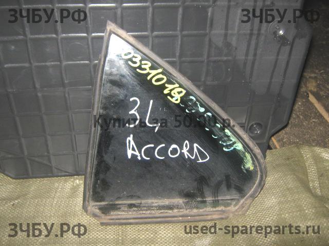 Honda Accord 7 Стекло двери задней левой (форточка)