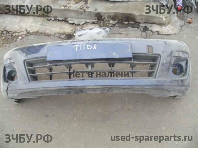 Nissan Tiida 1 Бампер передний