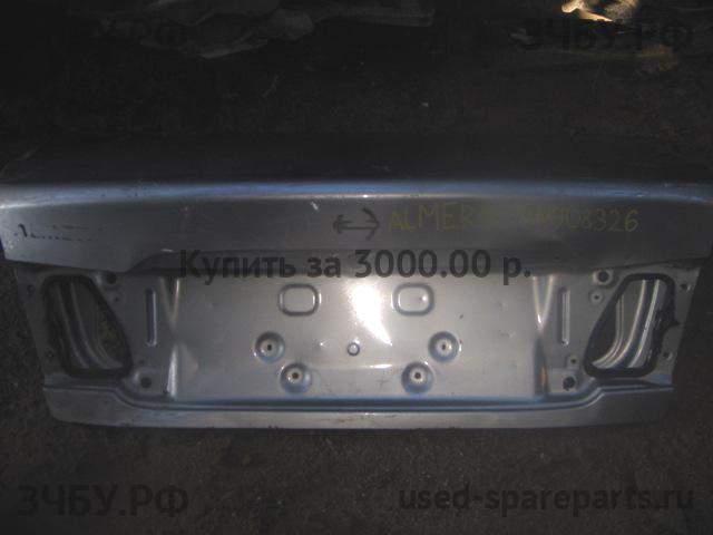 Nissan Almera 16 Крышка багажника