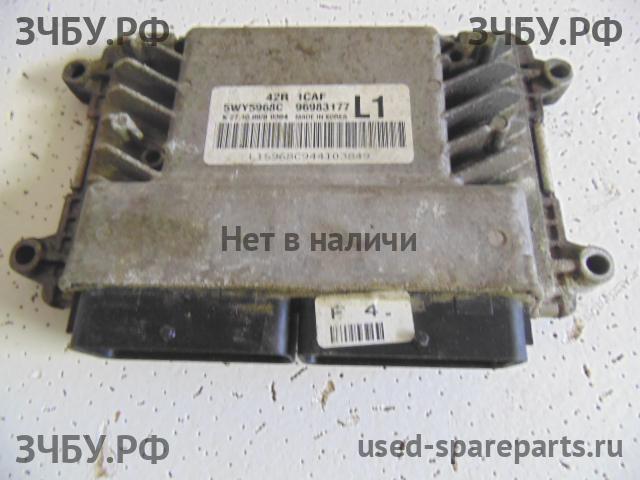 Chevrolet Aveo 2 (T250) Блок управления двигателем