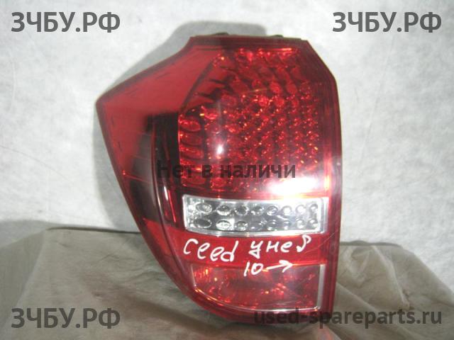 KIA Ceed 1 Фонарь левый