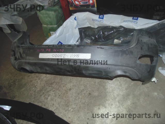 Hyundai Santa Fe 2 (CM) Бампер задний