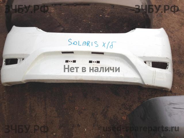 Hyundai Solaris 1 Бампер задний