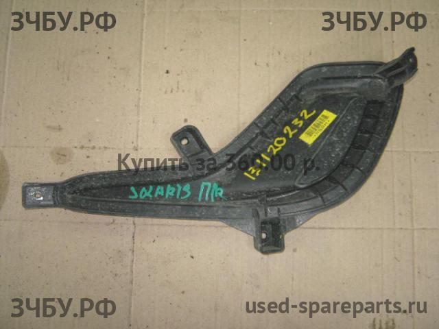 Hyundai Solaris 1 Заглушка в бампер