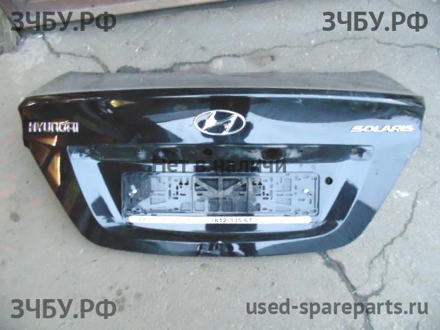 Hyundai Solaris 1 Крышка багажника
