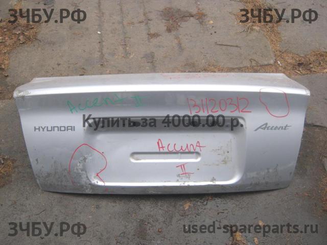 Hyundai Accent 2 Крышка багажника