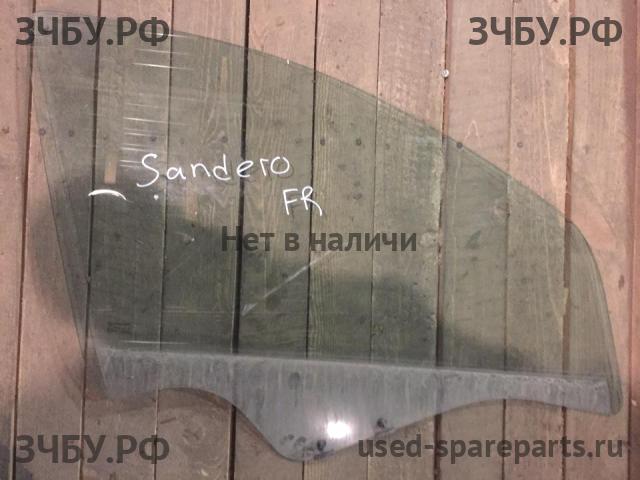 Renault Sandero 1 Стекло двери передней правой