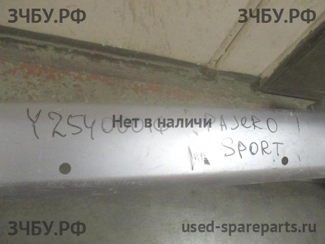 Mitsubishi Pajero/Montero Sport 1 (K9) Бампер задний