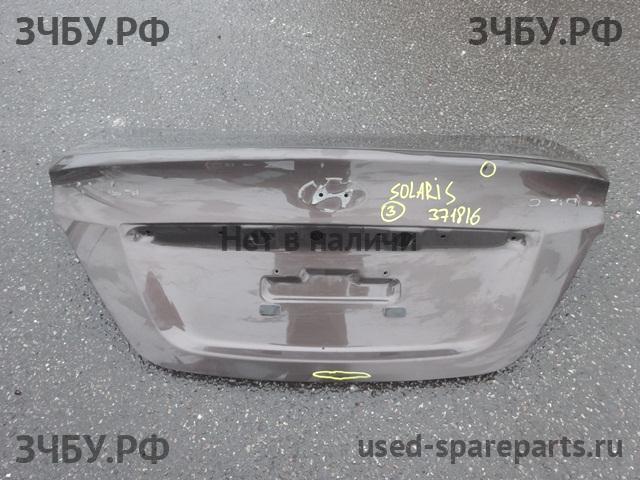 Hyundai Solaris 1 Крышка багажника