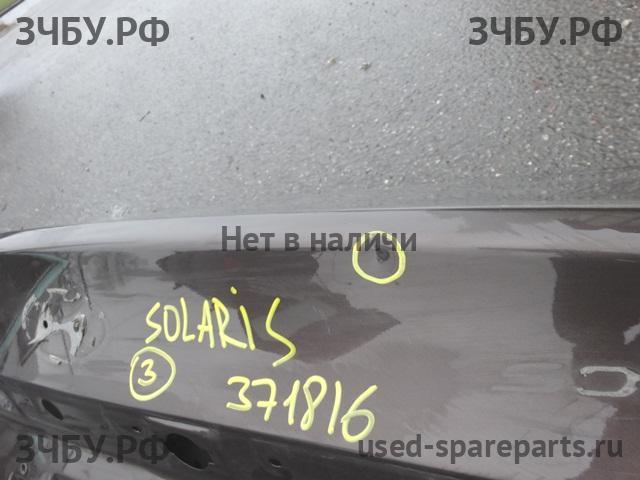 Hyundai Solaris 1 Крышка багажника