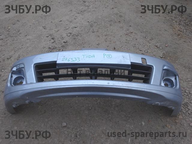 Nissan Tiida 1 Бампер передний