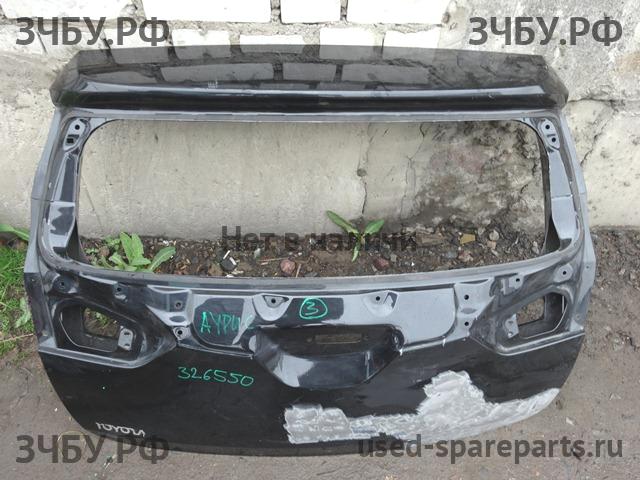Toyota Auris 2 (E180) Дверь багажника