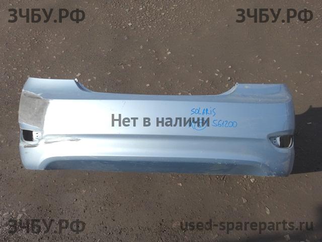 Hyundai Solaris 1 Бампер задний