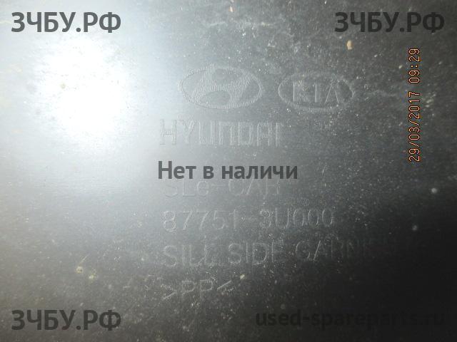 KIA Sportage 3 Накладка на порог левая