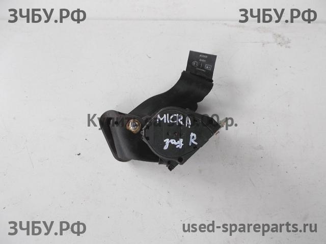 Nissan Micra K12 Ремень безопасности