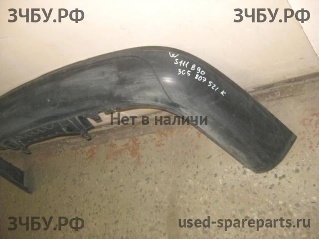 Volkswagen Passat B6 Юбка заднего бампера
